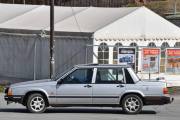Men ser jeg en veteran så tar jeg bilde av den, og dette er en veteran. Det er en Volvo 740 Turbo Intercooler fra 1989, så denne har fått en ansiktsløftning og kraftigere motor