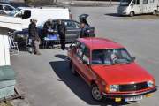 Men her har det kommet en til, det er en Renault 18 TS fra 1982. Jeg har bare sett en til som er rød før