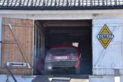 Men nå skal enda en bil rygge ut fra Brandbulåven, det er en Renault Fuego TX fra 1981
