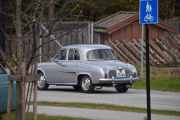 Tenk dere at denne Renault Dauphine Gordini fra 1962 er over 60 år gammel, det ser ut som den nettopp har kommet ut fra fabrikken
