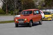 En Renault 4 L fra 1962 er første generasjon, den ble lansert i 1961 og her ser du den gamle grillen