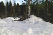 Knut 9 januar 2019 - Her tar han en i luften