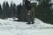 Knut 6 januar 2019 - Som dere ser går han helt naken, uten kamera på magen