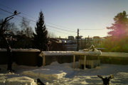Morten 17 januar 2019 -  Nå forsvinner solen